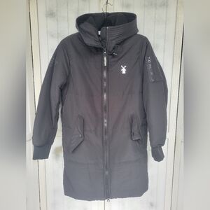 Dutch Bros Long Parka Black Medium